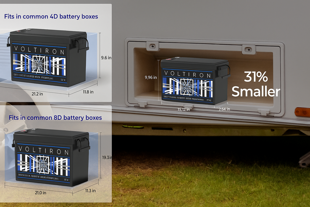 Lithium - 12.8V 200A LiFePO4 Battery Portable Power Caravan Camping Marine