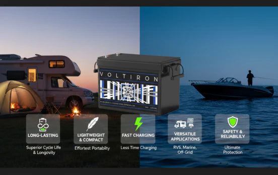 Voltiron 12V 160Ah LiFePO4 Battery